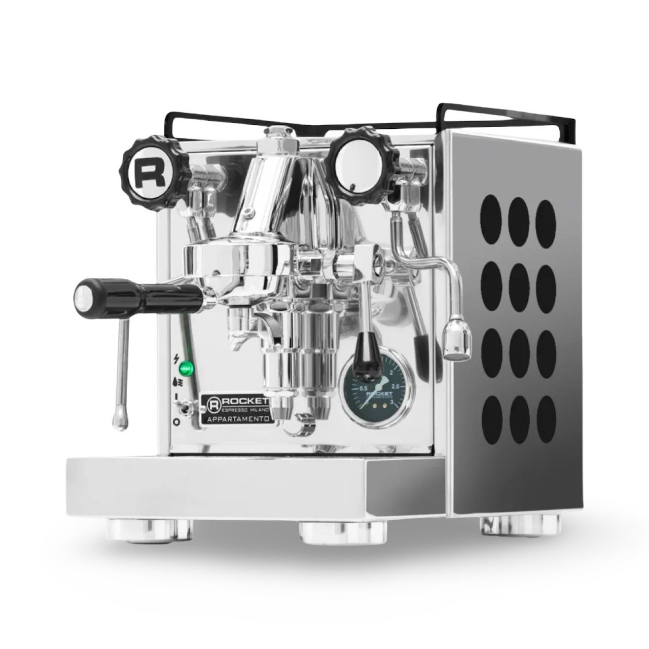 1gr Rocket Appartamento Coffee Machine OG Stainless Steel/Black