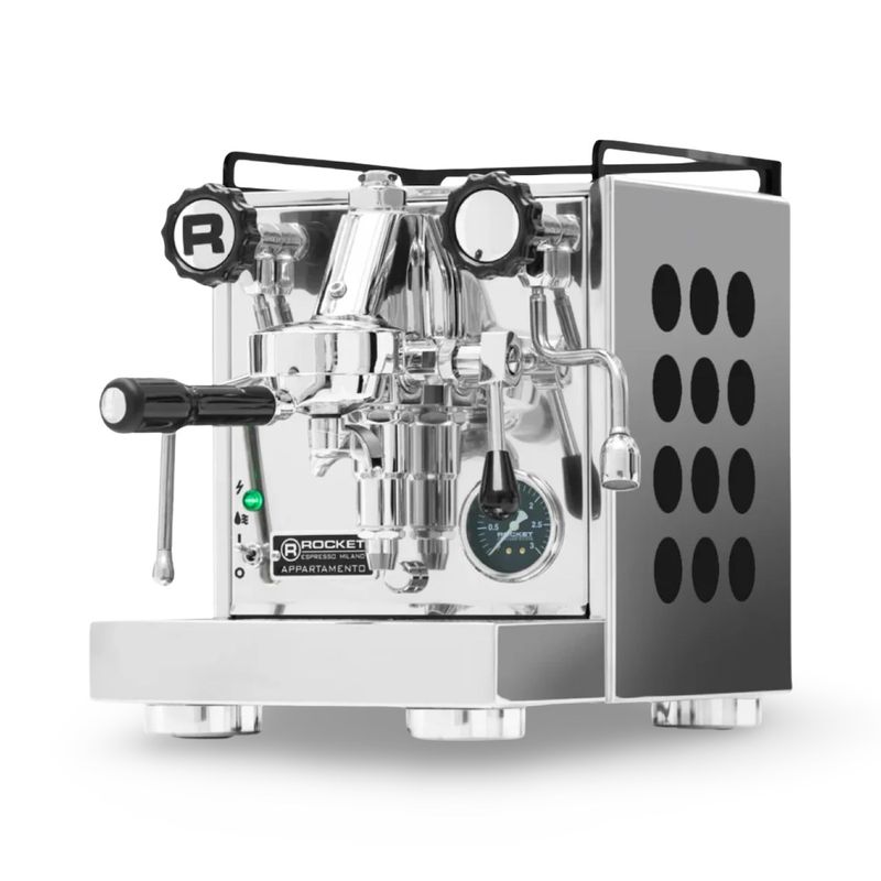 1gr Rocket Appartamento Coffee Machine OG Stainless Steel/Black