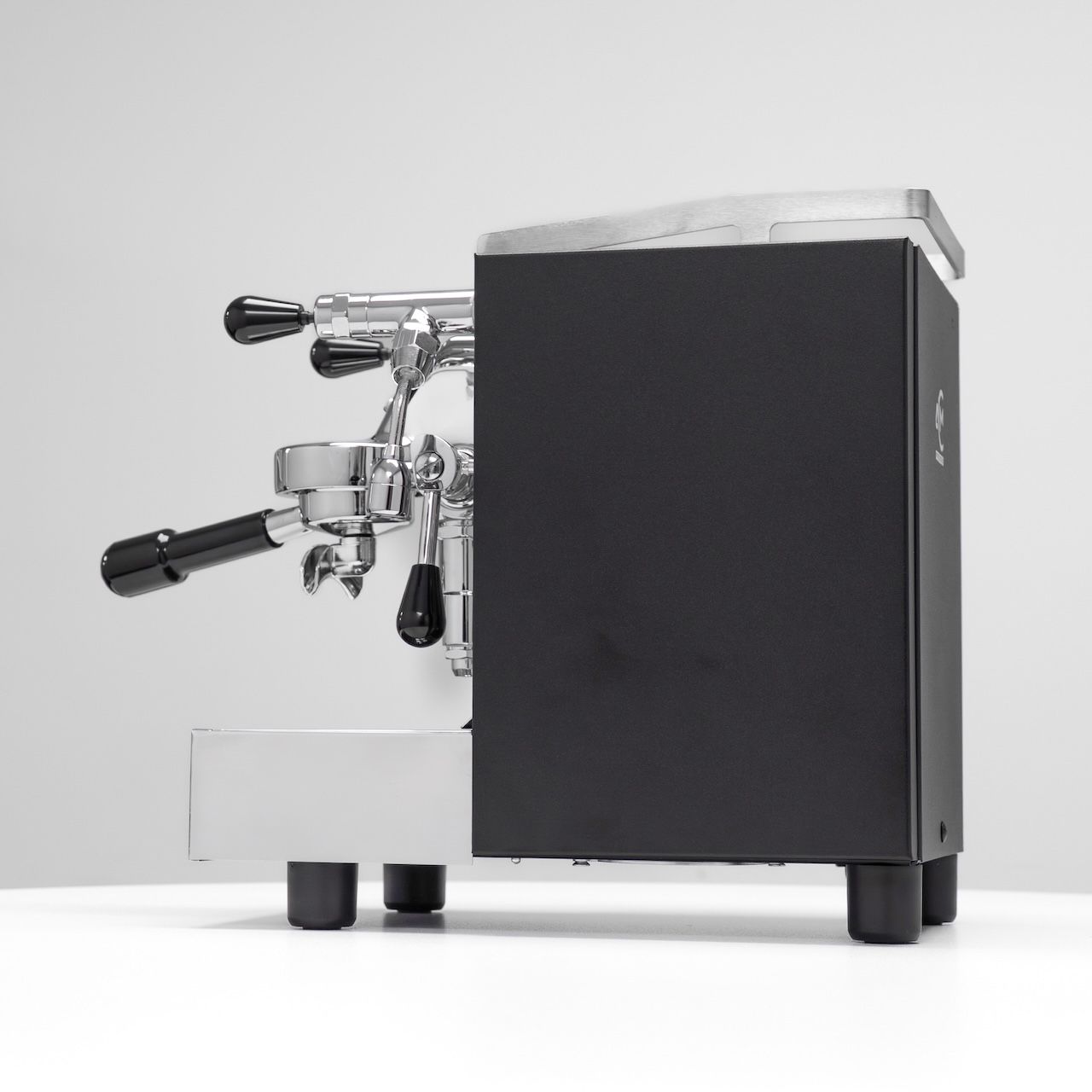 1gr ACM Homey Coffee Machine Matte Black with Shot Timer