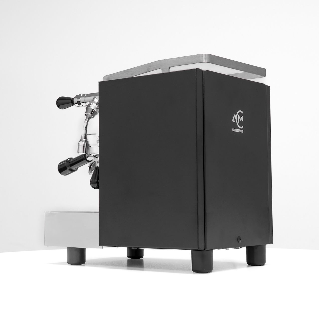1gr ACM Homey Coffee Machine Matte Black with Shot Timer