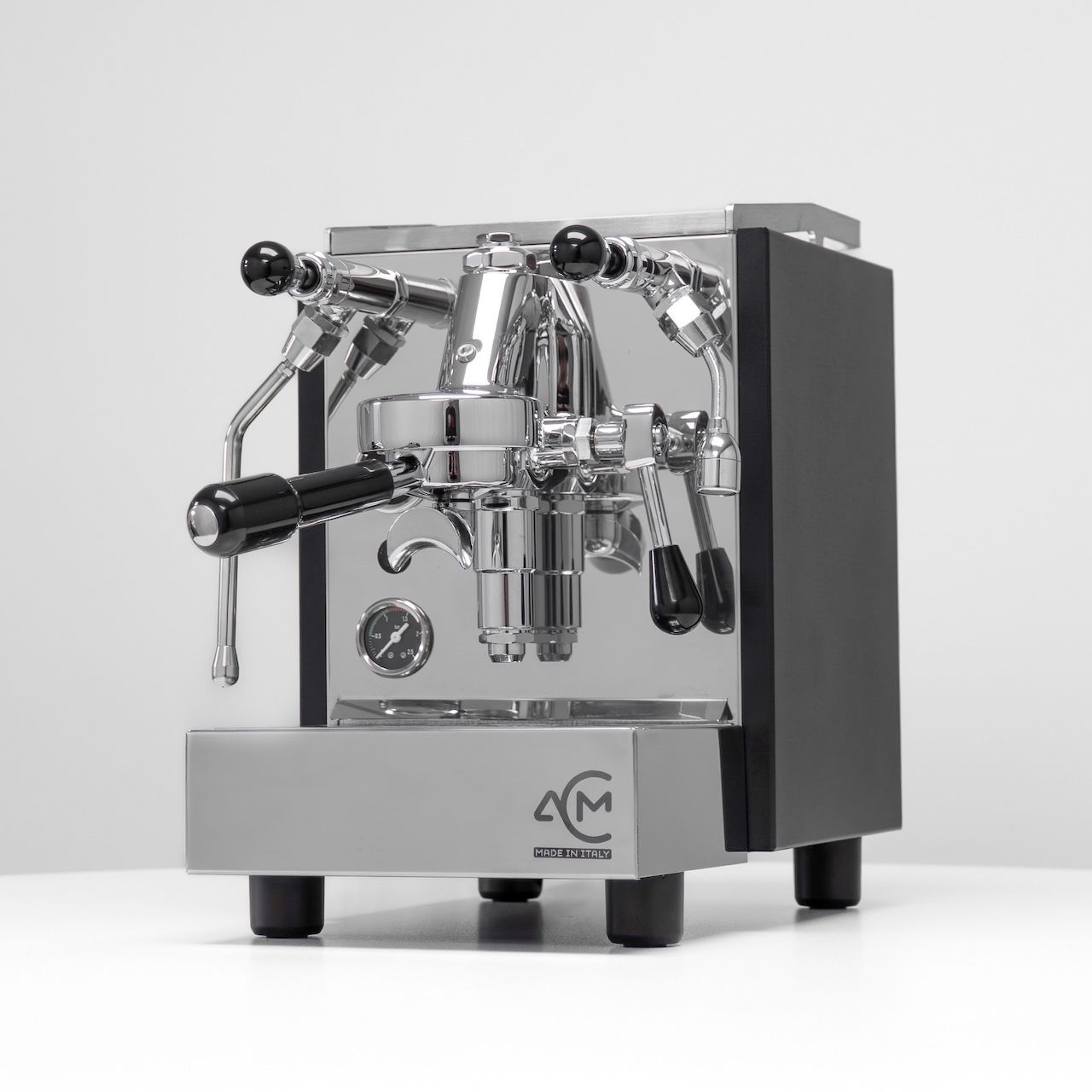 1gr ACM Homey Coffee Machine Matte Black with Shot Timer