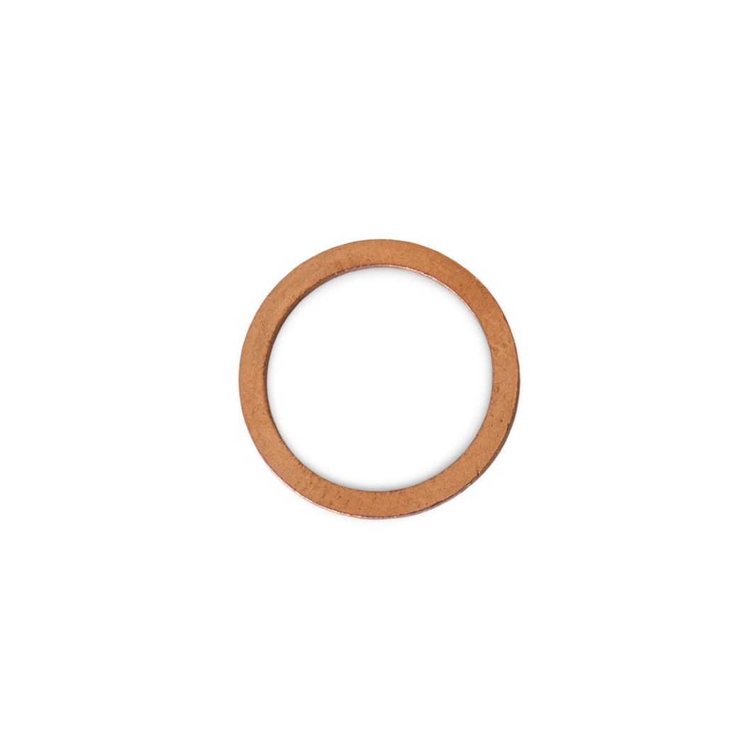 1/4" Flat Copper Washer for Antisuction - 18mm(o) x 14mm(i) x 1.5 mm (w) [B5]