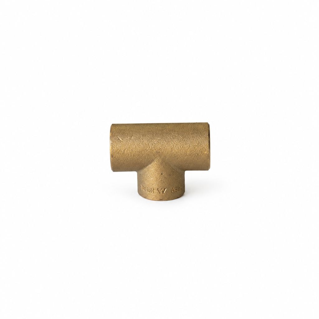 Brass Female Tee 3/8"F to 3/8"F to 3/8"F  [C1]