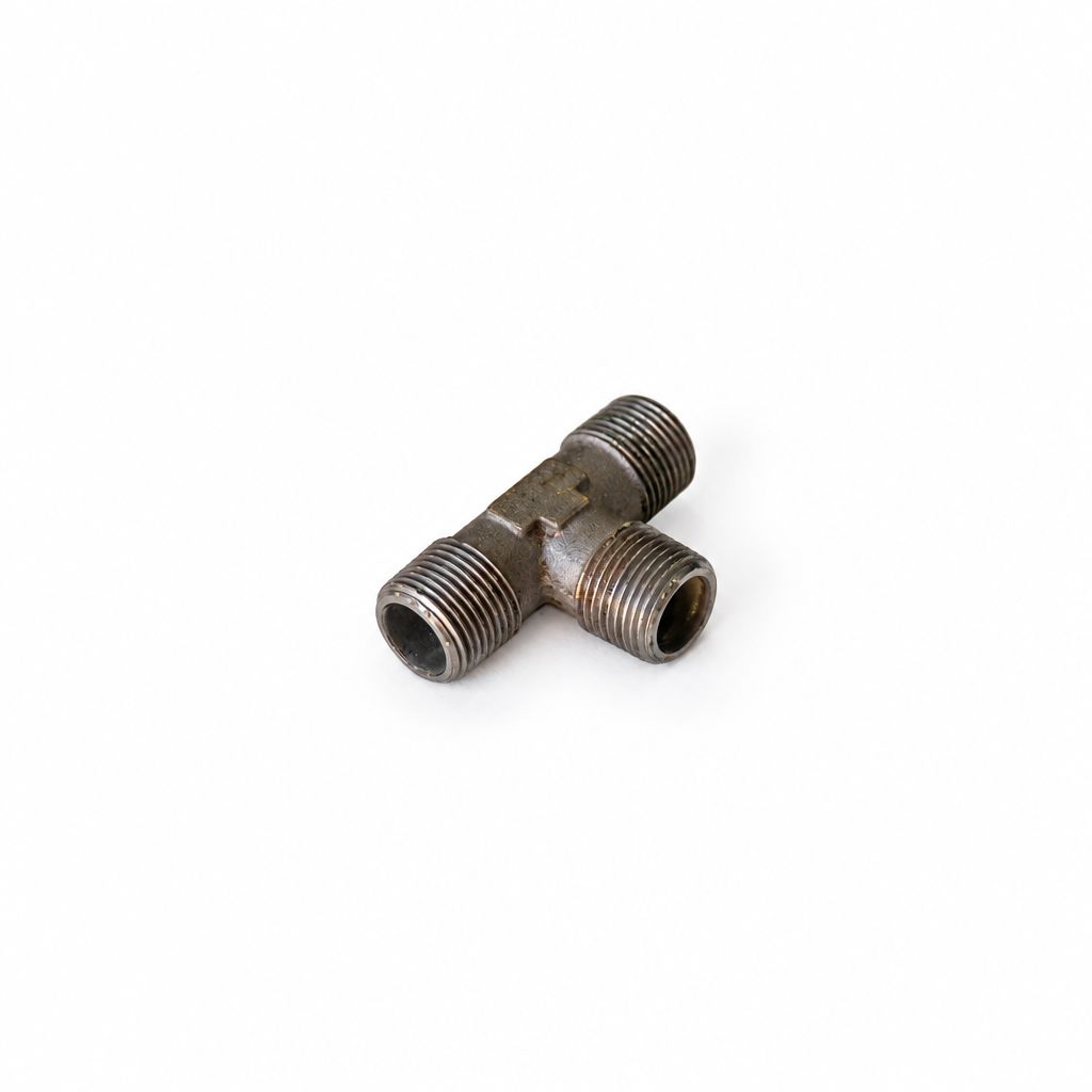 Brass Male Tee 3/8"M to 3/8"M to 3/8M [C1]