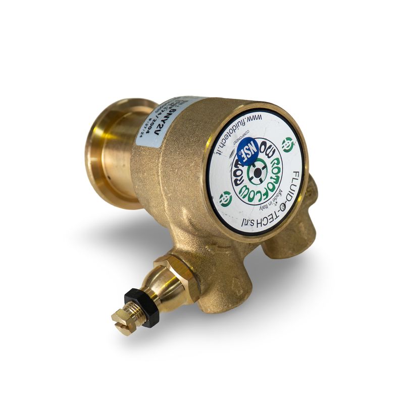Fluid-o-tech Pump, Plane Rod Shaft, Clamp Connection,  200L/H- 3/8" NPT [A6]