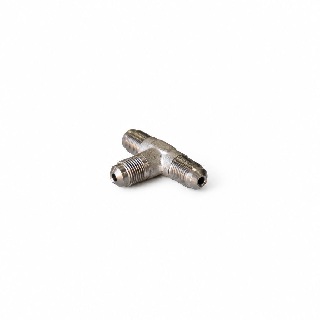 LA Cimbali M100 Conical Tee Fitting 1/8"M to 1/8" to 1/8" [C1]