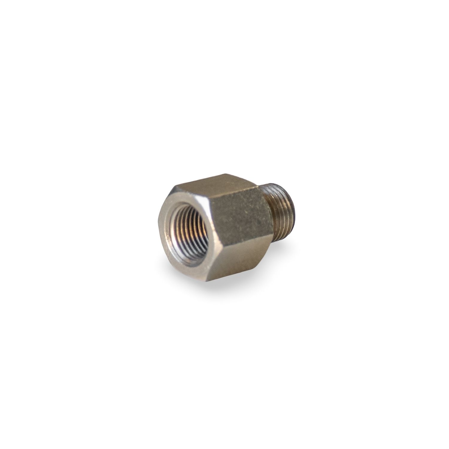 La Marzocco Nickel Plated Reducer Fitting for Solenoid - 1/8"F  to 1/8"M  [C1]