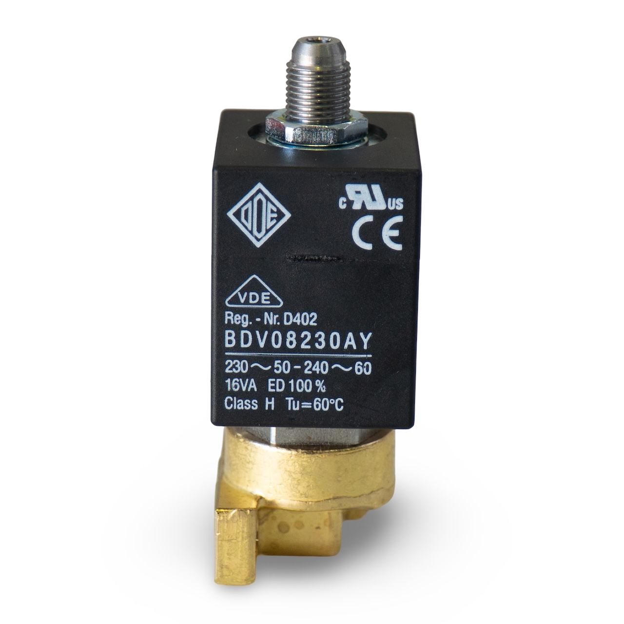 La Marzocco ODE 3 Way 240V Solenoid with 90? base for Group Cap 240V [B3]