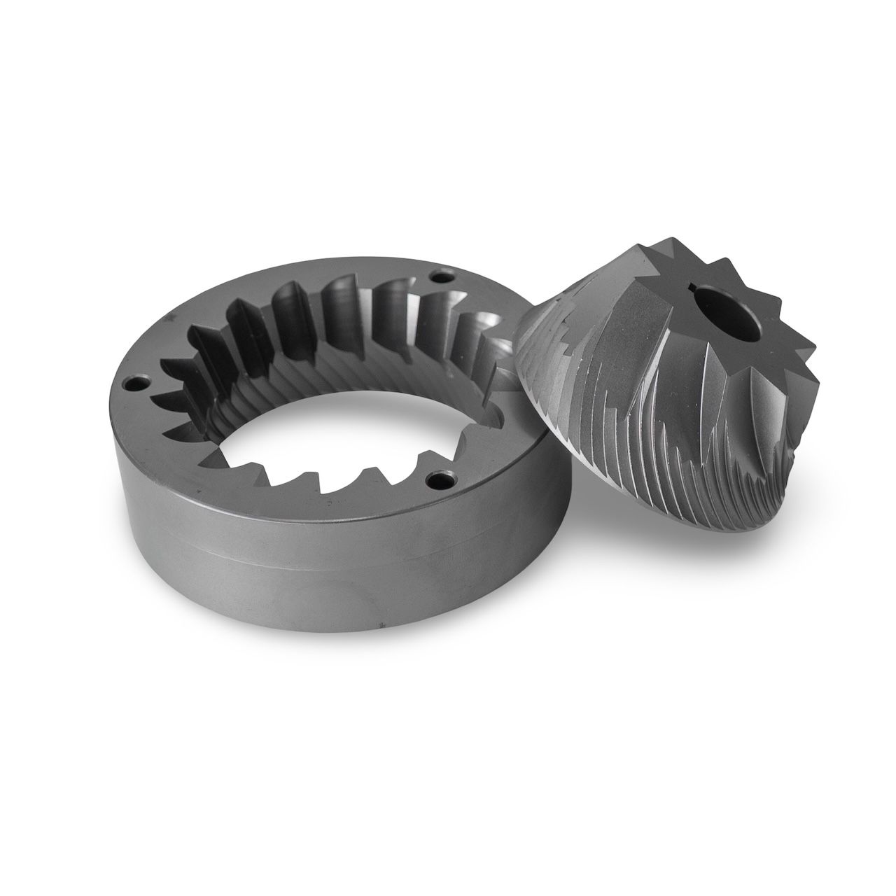 Mazzer Robur 3 PHASE 83mm Original 187C Conical Grinder Burrs - J6]