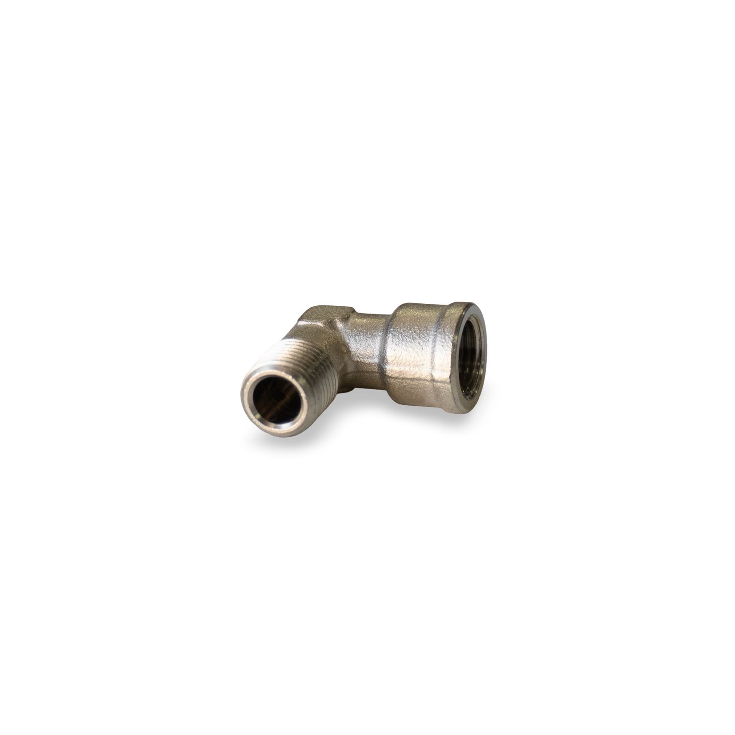 Rocket, Torre or Vibiemme Zinc Plated Elbow Fitting 1/8"M to 1/8"F [C1]