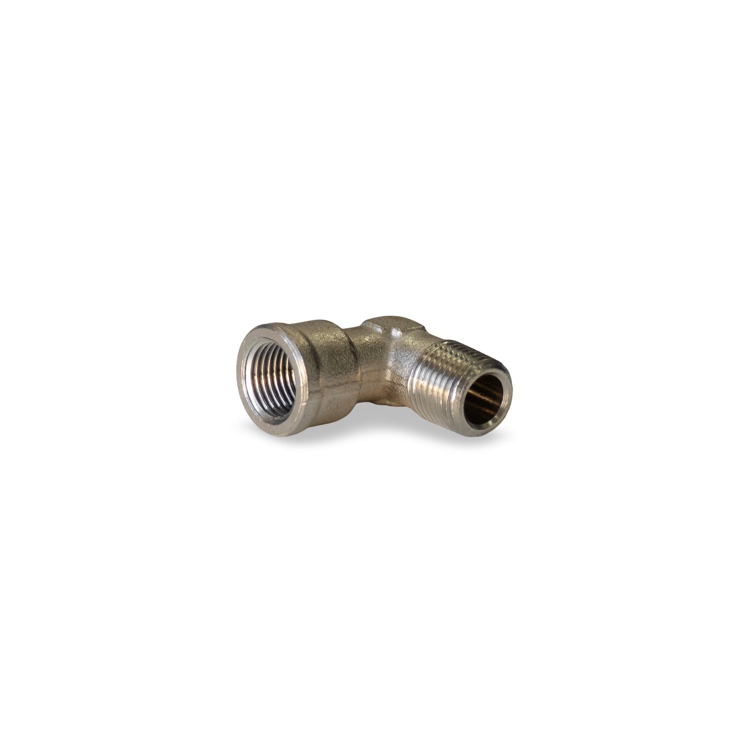Rocket, Torre or Vibiemme Zinc Plated Elbow Fitting 1/8"M to 1/8"F [C1]
