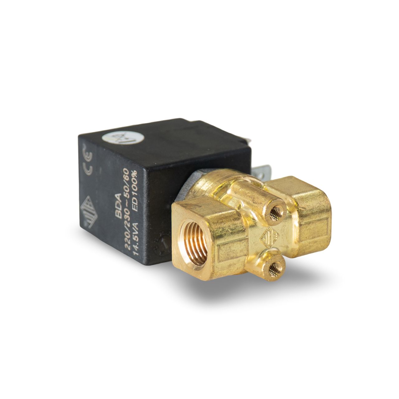 ODE NSF 2 way Solenoid 1/4" 230V 10 Bar dia 3.0 (Rocket, SAB or XLVI Hot Water) [B3]