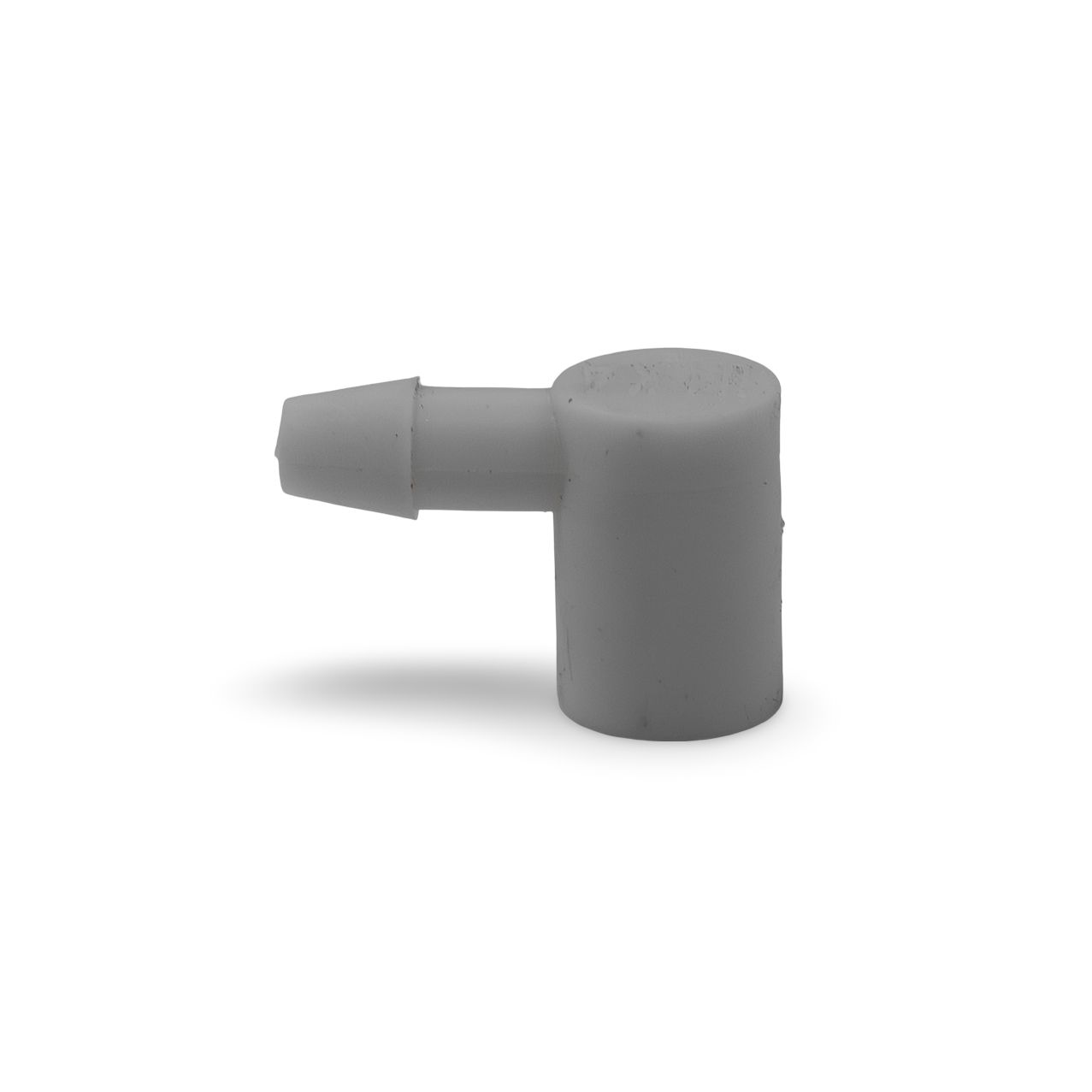 Teflon Pipette Elbow Fitting for 3 Way Solenoid Exhaust [B3]