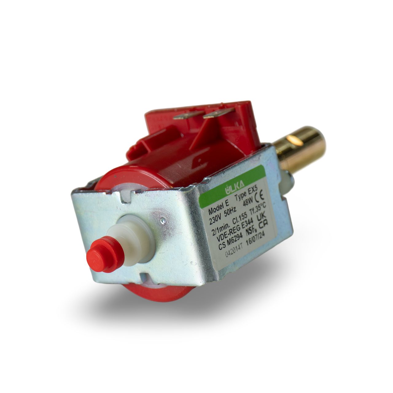 ULKA Vibration Pump, EX5 230V 50/60Hz 48W Brass Outlet [A6] - 15 Bar PSI