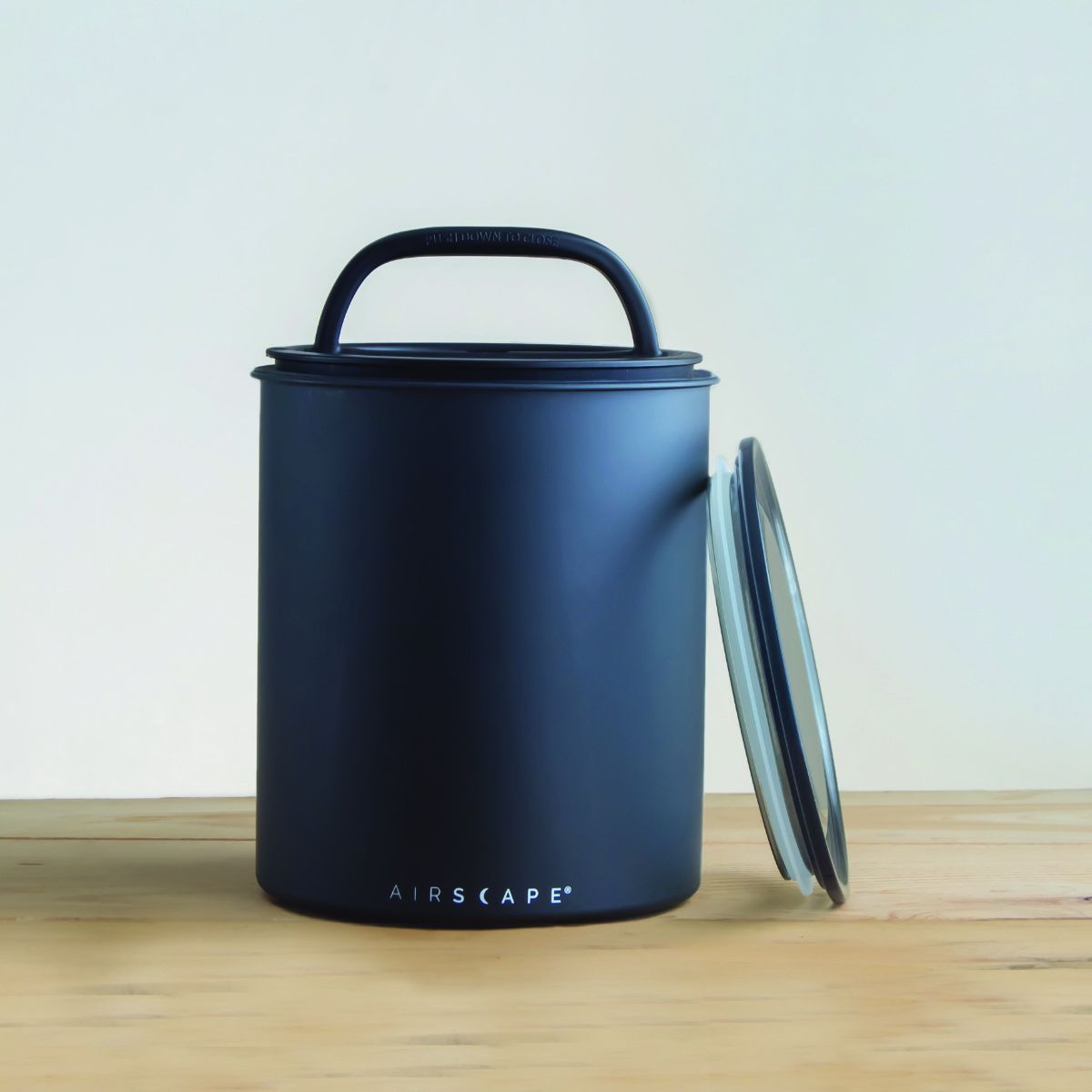 Airscape 8" Large Storage Container - 1kg Matte Black
