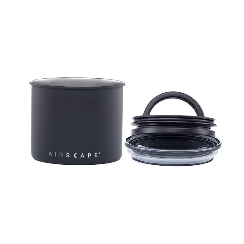 Airscape 4" Storage Container - 250g Black