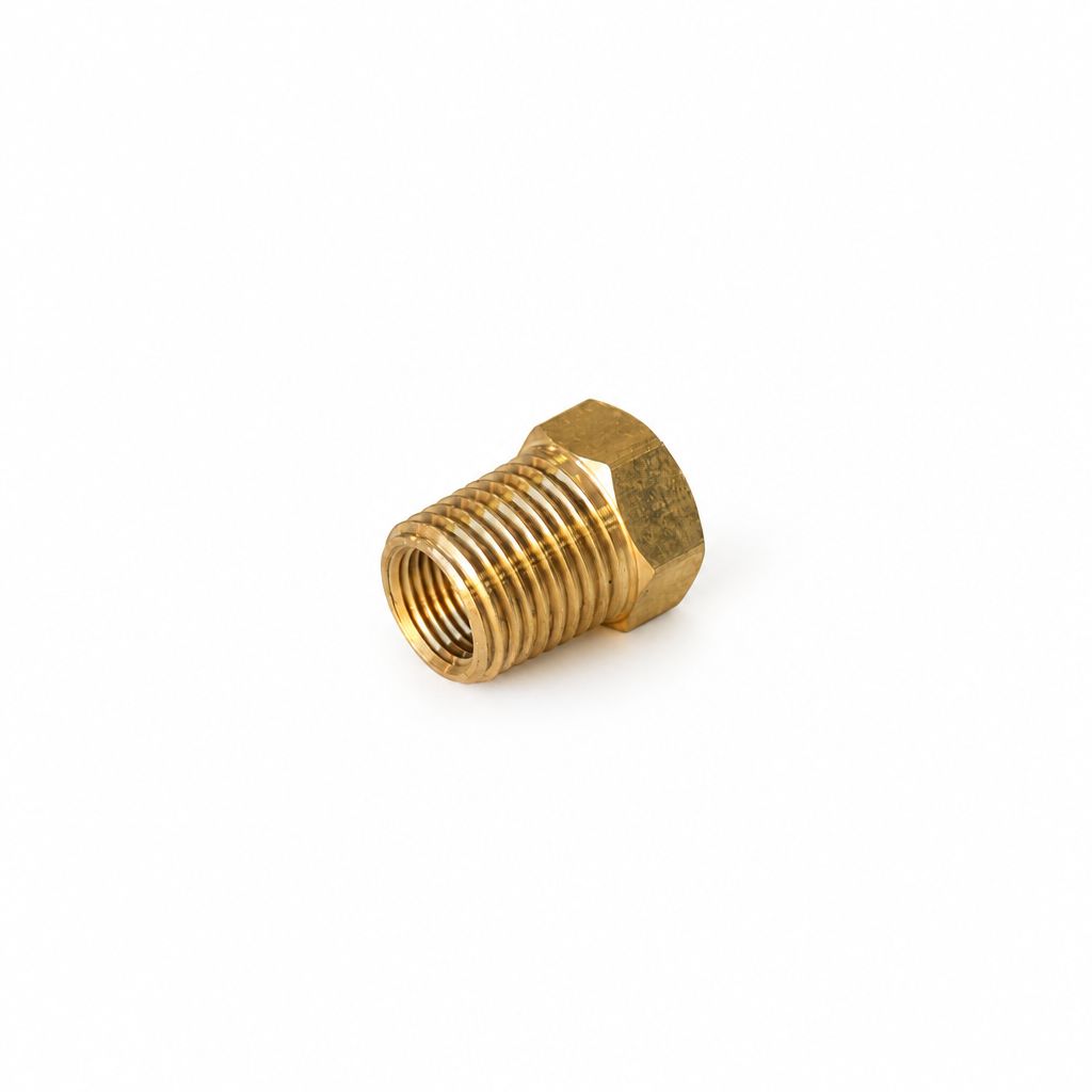 Brass Reducer Bush Fitting 1/4"M to 1/8"F [C1]