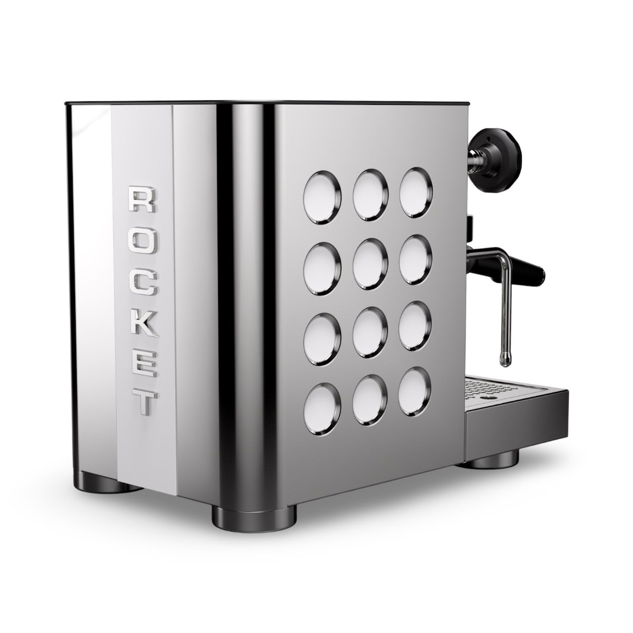 1gr Rocket TCA Appartamento - Stainless Steel/White