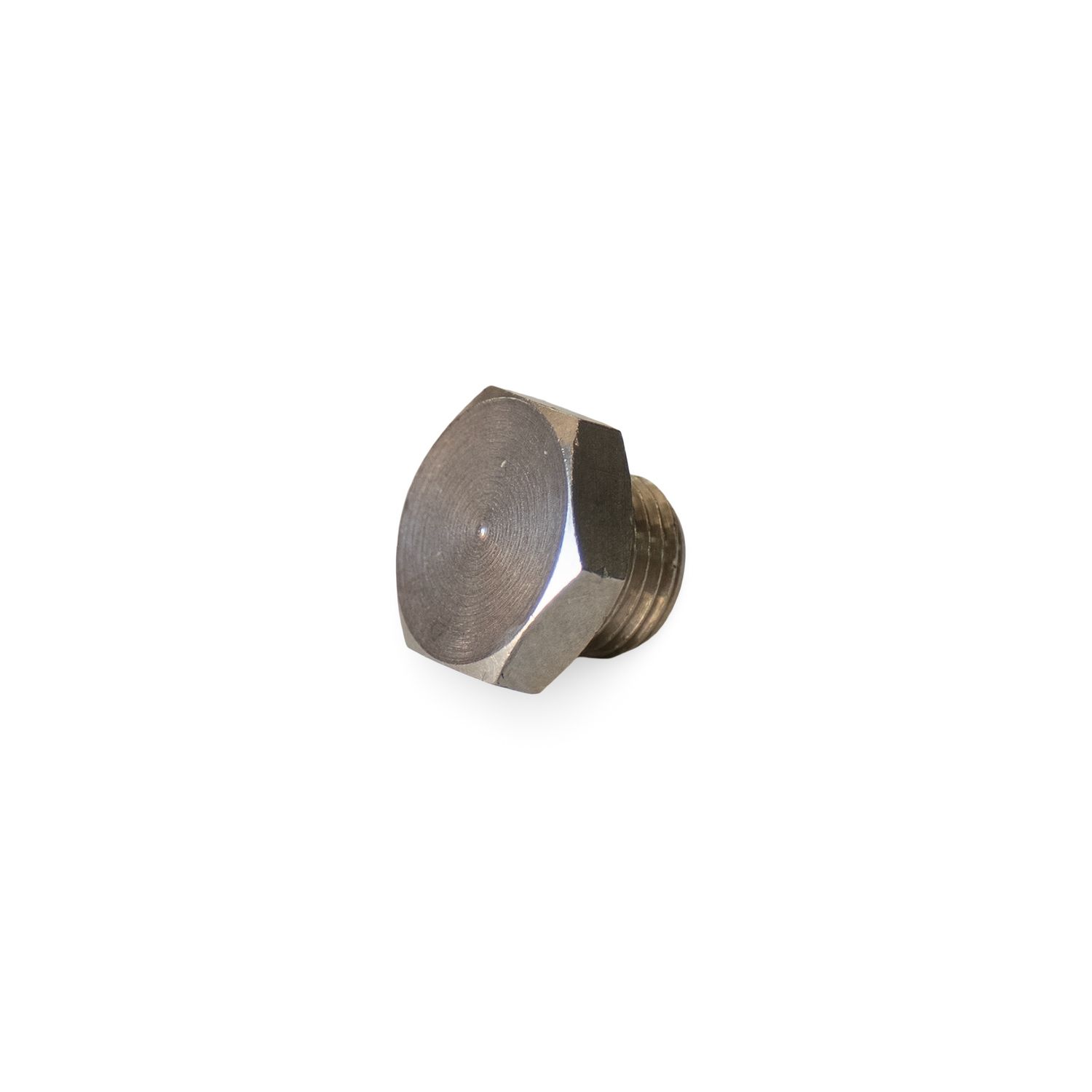 Boiler Plug (Low Profile) - 1/8"M Chrome