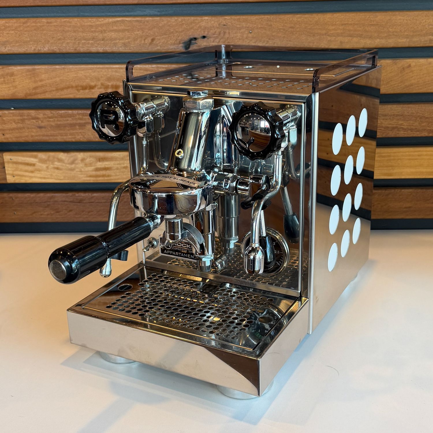Rocket Appartamento OG Stainless / White Home Coffee Machine (Pre-owned)