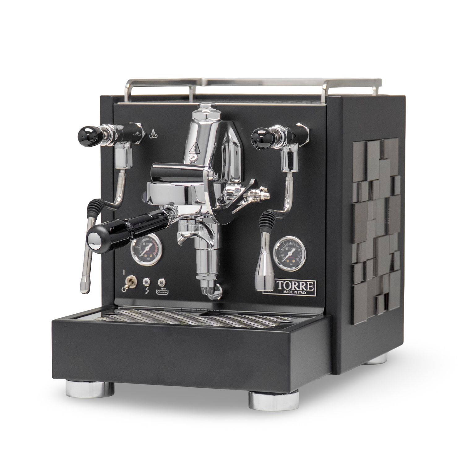 1gr Torre Teresina RS (Luxury Line) Matte Black With Chimera Pattern Coffee Machine