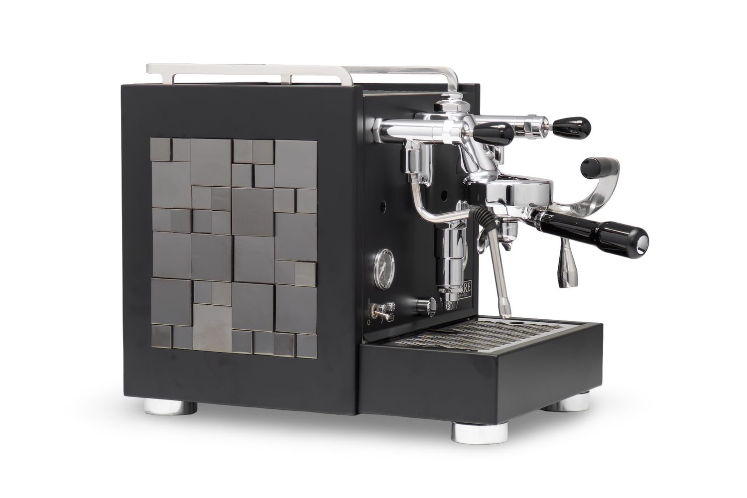 1gr Torre Teresina RS (Luxury Line) Matte Black With Chimera Pattern Coffee Machine