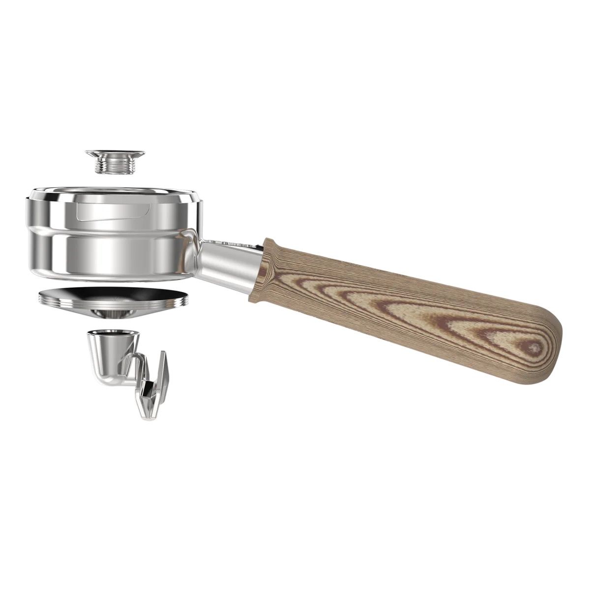 Pesado Hybrid LM/E61 Portafilter OAK