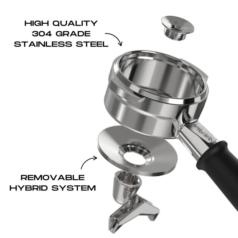 Pesado Hybrid LM/E61 Portafilter OAK
