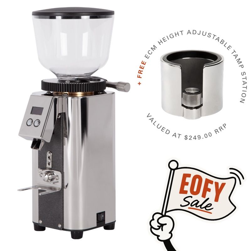 ECM C - Automatik 54 + Height Adjustable Tamper Station Combo
