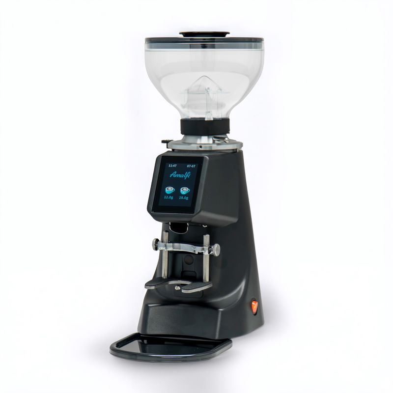 Amalfi A80 Mini Coffee Grinder - Black