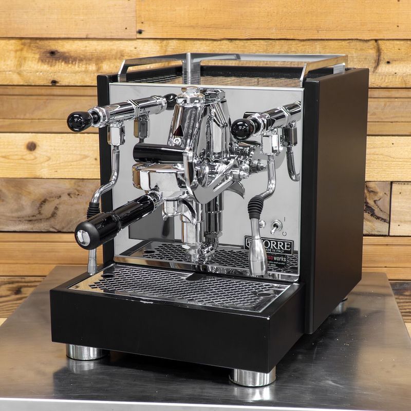 Torre Peppina Black/Chrome Home Coffee Machine (pre-owned)