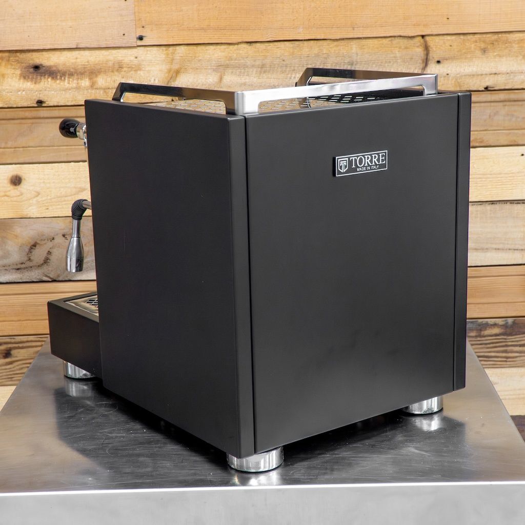 Torre Peppina Black/Chrome Home Coffee Machine (pre-owned)