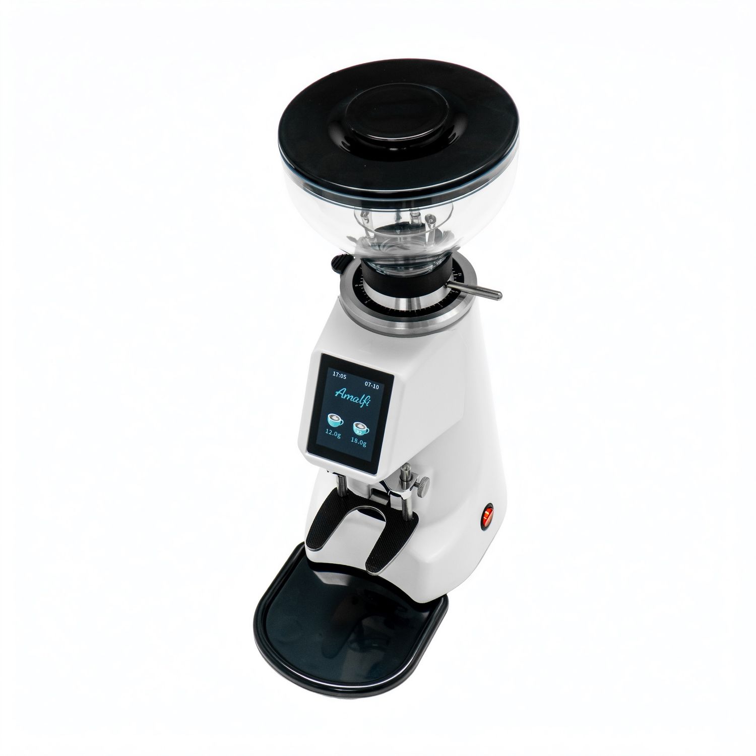 Amalfi A80 Mini Coffee Grinder - White
