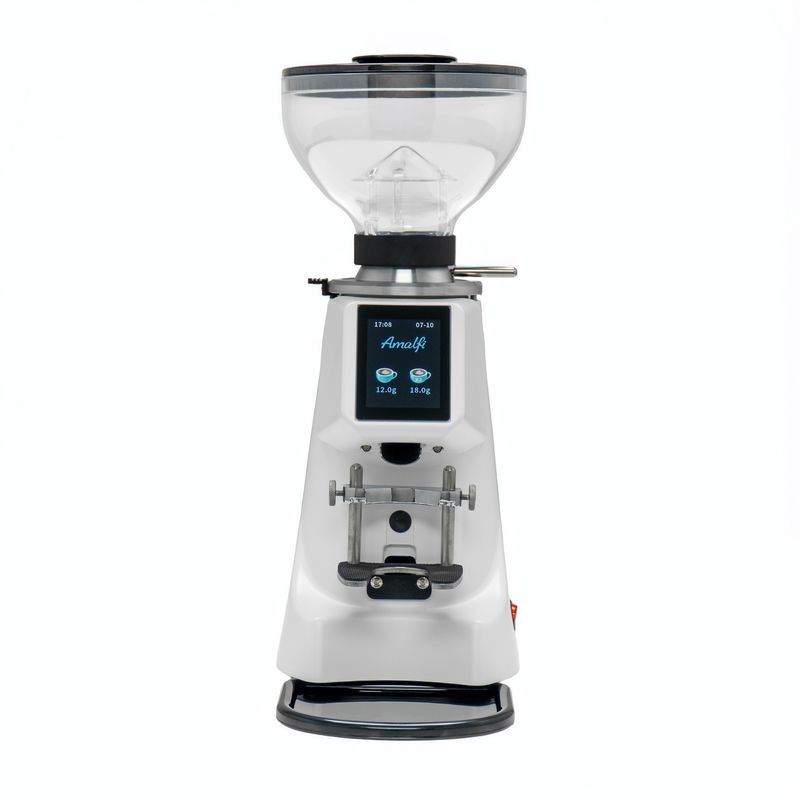 Amalfi A80 Mini Coffee Grinder - White
