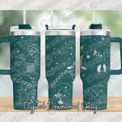 Cinderella Mice 40oz Tumbler SVG File