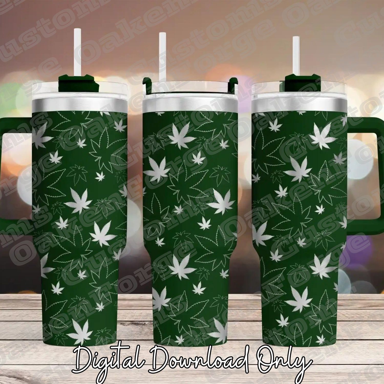 420 Full 40oz Tumbler SVG File