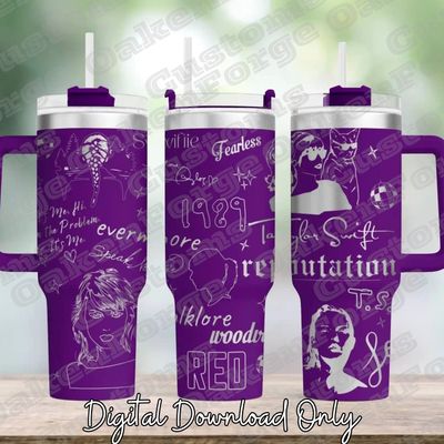 Taylor Swift 40oz Tumbler SVG File
