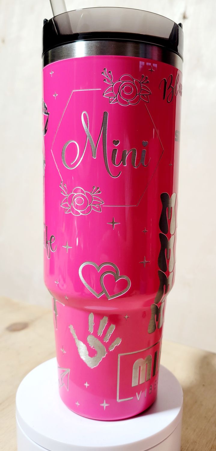 Mini Life 30oz Full Wrap Tumbler SVG Files