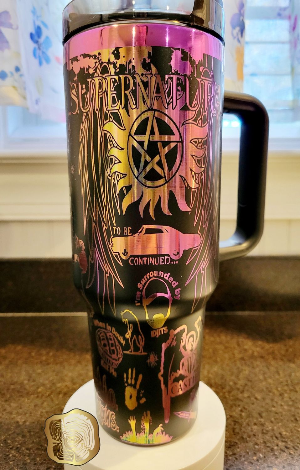 Supernatural 40oz Tumbler SVG File