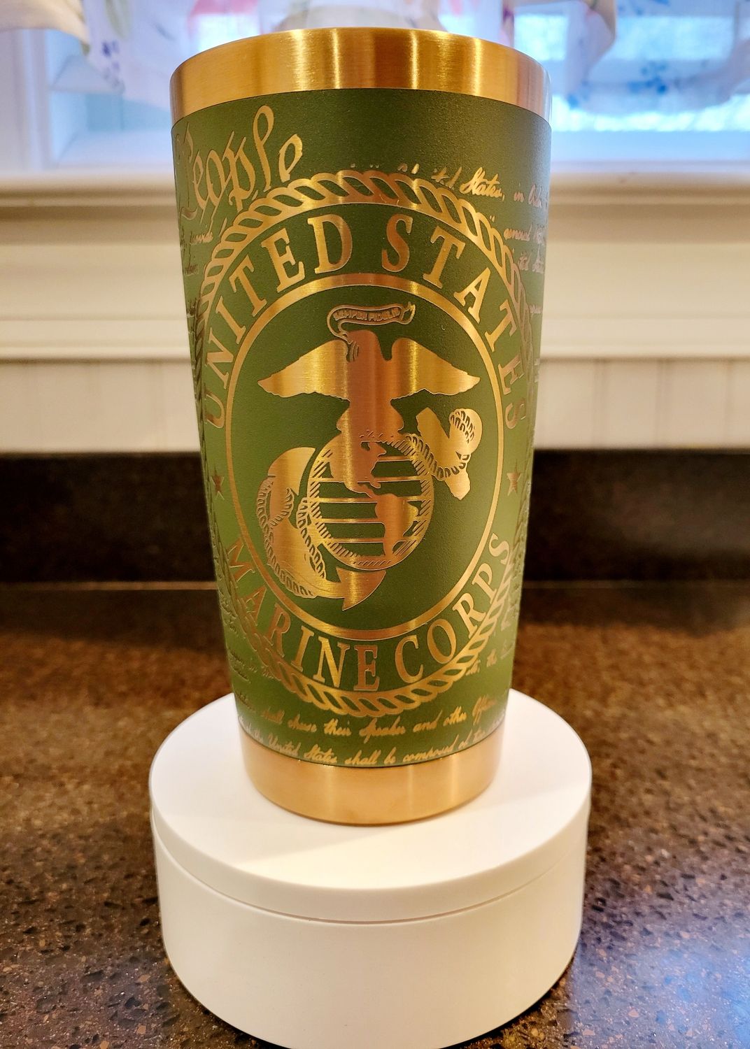 USMC 20oz tumbler