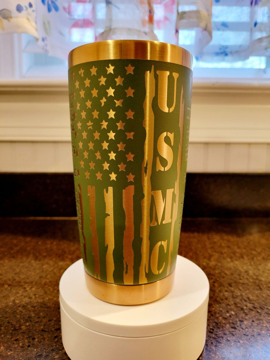 USMC 20oz tumbler
