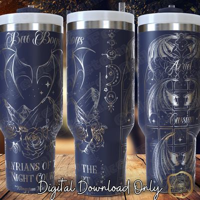 Bat Boys Night Court 40oz Tumbler wrap SVG file