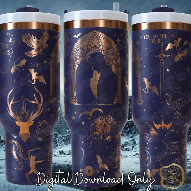 Throne of Glass 40oz Tumbler SVG File
