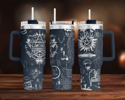 Supernatural 40oz Tumbler SVG File