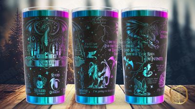 4th Wing 20oz Full Wrap Tumbler SVG File