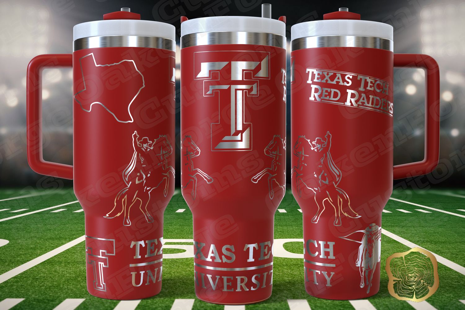 Texas Tech Full 40oz Tumbler SVG File
