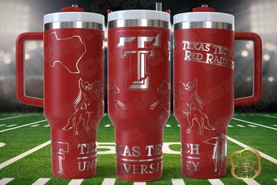 Texas Tech Full 40oz Tumbler SVG File
