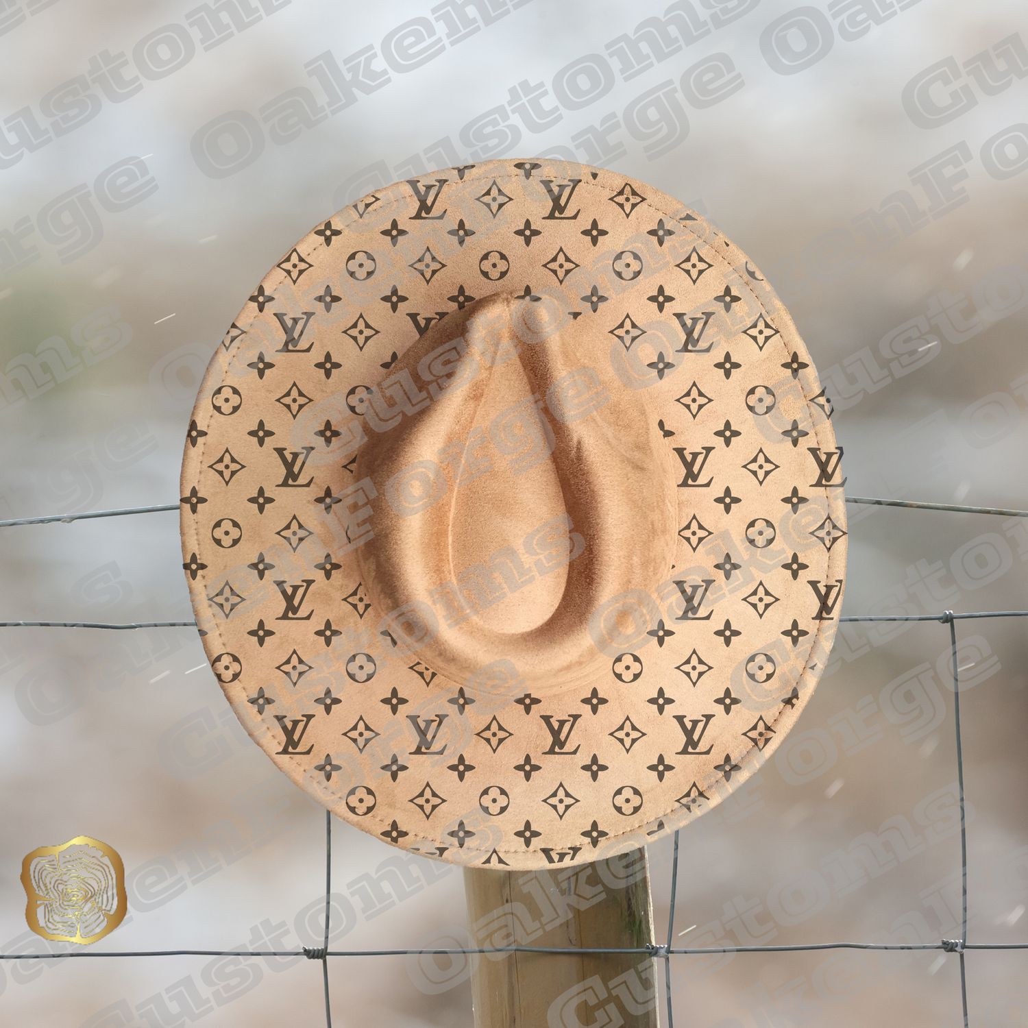 LV inspired Hat Pattern SVG file
