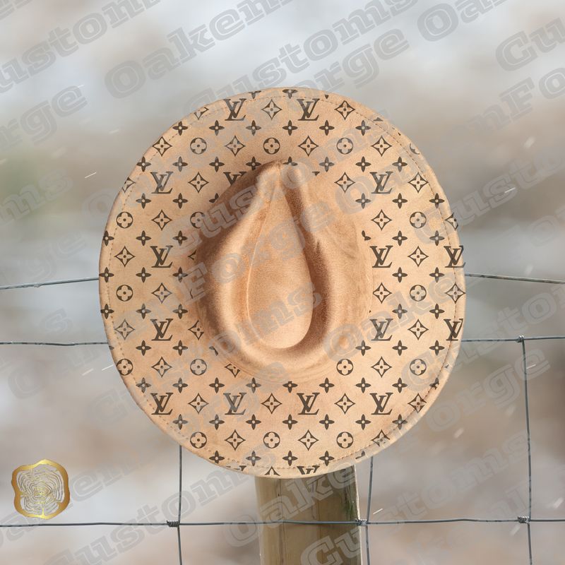 LV inspired Hat Pattern SVG file