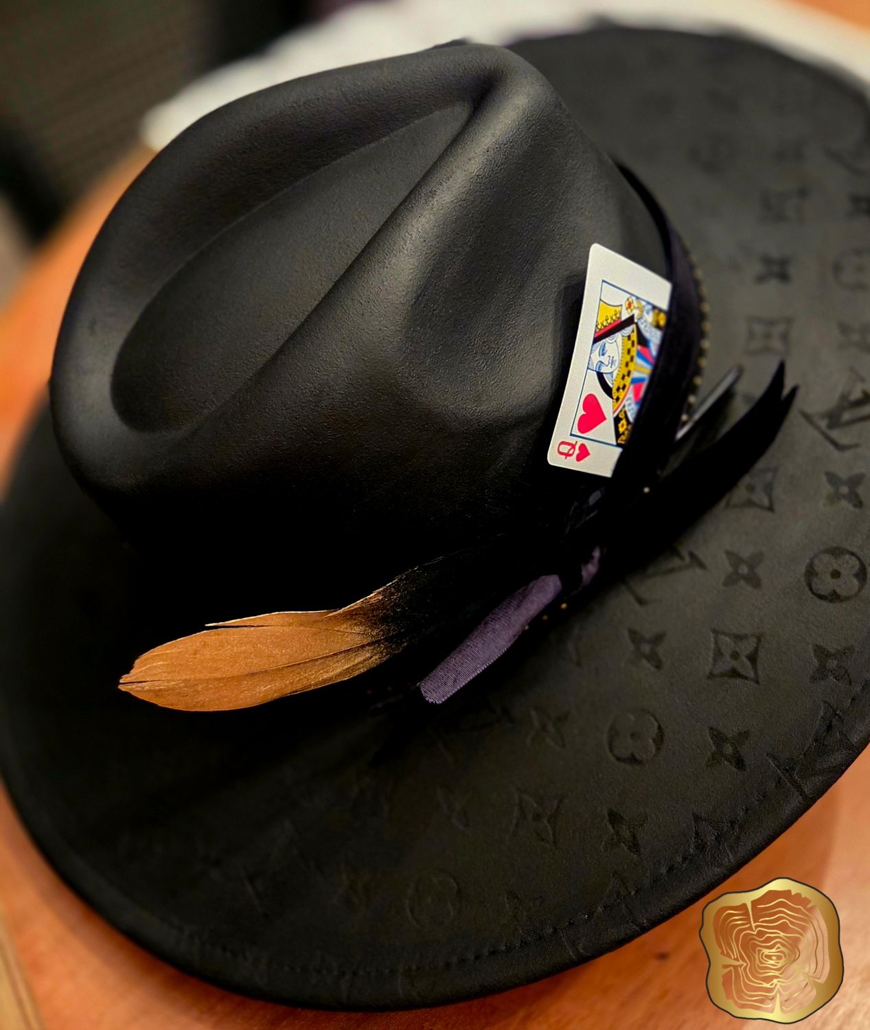 LV inspired Hat Pattern SVG file